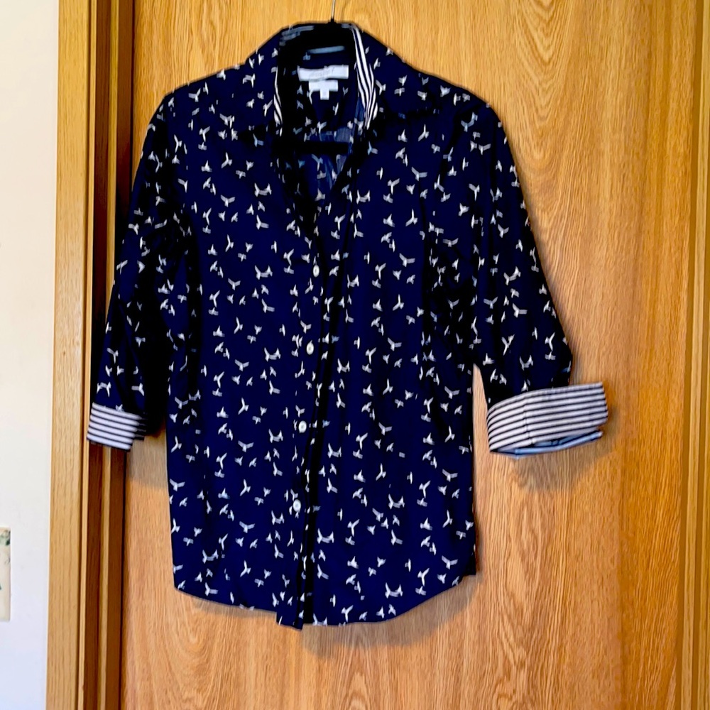 3/4 length sleeve blouse